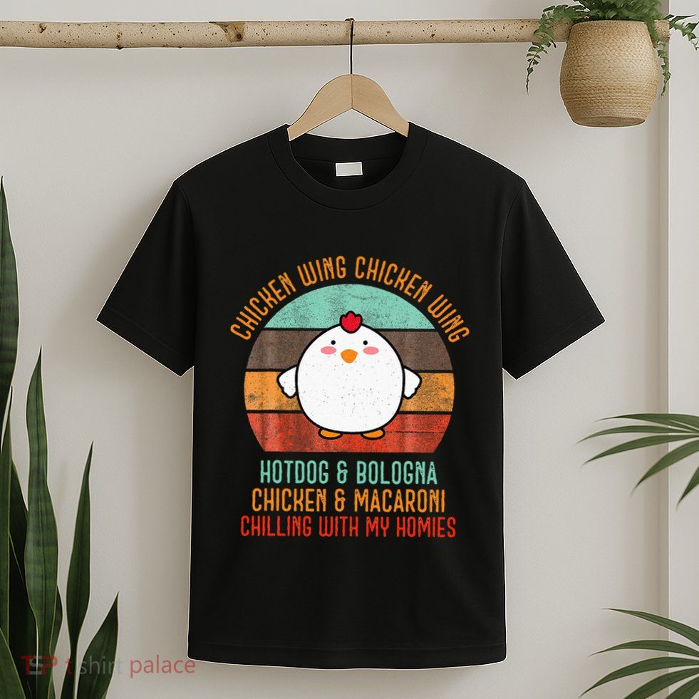 Chicken Wing Chicken Wing Song Lyric Hot Dog Bologna T-Shirt