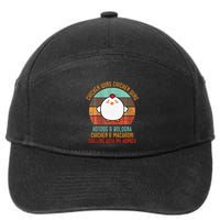 Chicken Wing Chicken Wing Song Lyric Hot Dog Bologna 7-Panel Snapback Hat