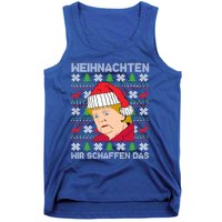 Christmas We Create Angela Merkel Ugly Xmas Gift Tank Top