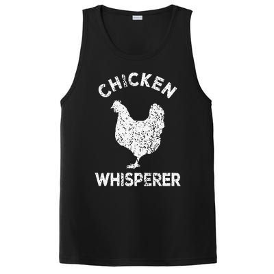 Chicken Whisperer Chicken Lover Funny Chicken Quote PosiCharge Competitor Tank