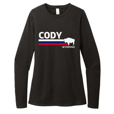 Cody Wyoming Womens CVC Long Sleeve Shirt