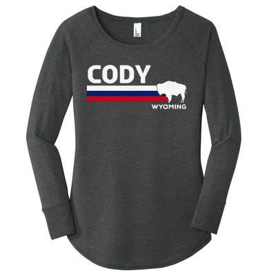 Cody Wyoming Women's Perfect Tri Tunic Long Sleeve Shirt