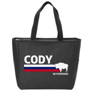 Cody Wyoming Zip Tote Bag