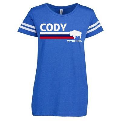 Cody Wyoming Enza Ladies Jersey Football T-Shirt