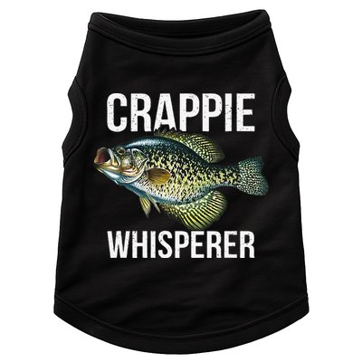 Crappie Whisperer Crappie Fishing Gift Doggie Tank