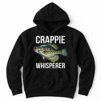 Crappie Whisperer Crappie Fishing Gift Hoodie