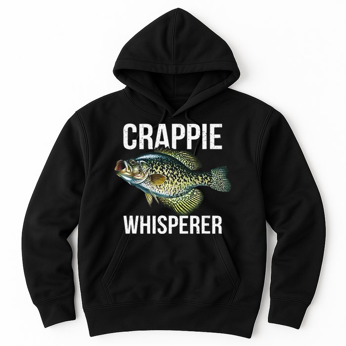 Crappie Whisperer Crappie Fishing Gift Hoodie