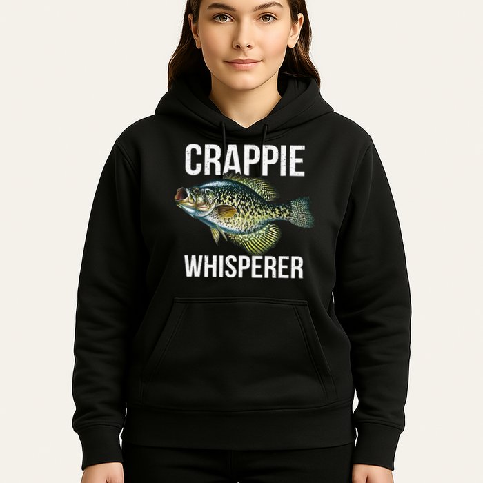 Crappie Whisperer Crappie Fishing Gift Hoodie