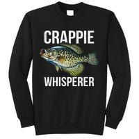 Crappie Whisperer Crappie Fishing Gift Sweatshirt