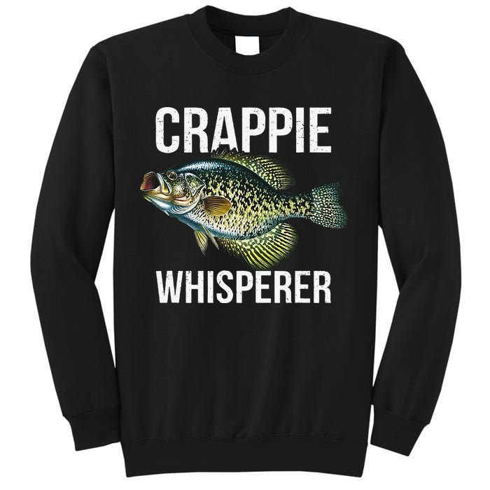 Crappie Whisperer Crappie Fishing Gift Sweatshirt