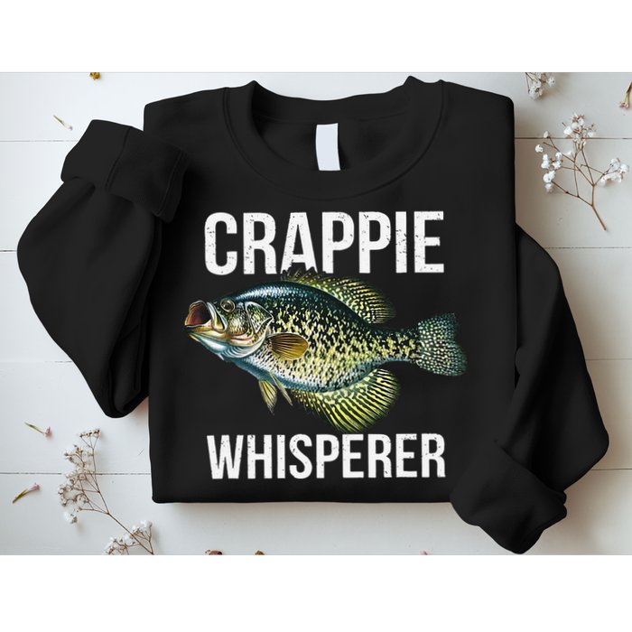 Crappie Whisperer Crappie Fishing Gift Sweatshirt