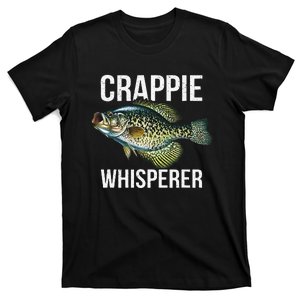 Crappie Whisperer Crappie Fishing Gift T-Shirt