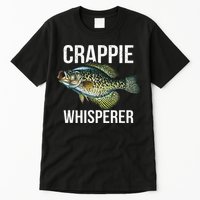 Crappie Whisperer Crappie Fishing Gift Tall T-Shirt