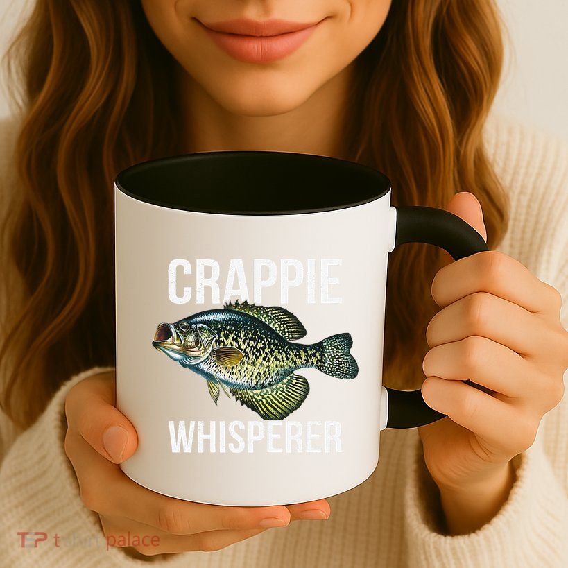 Crappie Whisperer Crappie Fishing Gift Mug