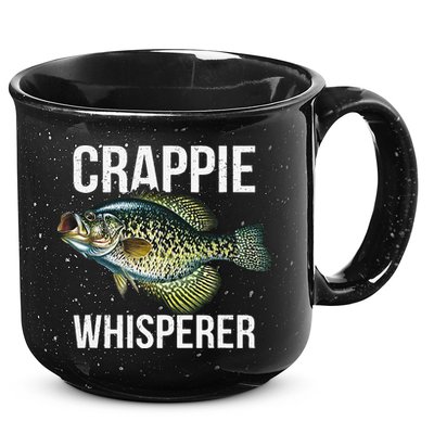 Crappie Whisperer Crappie Fishing Gift 15oz Campfire Ceramic Mug