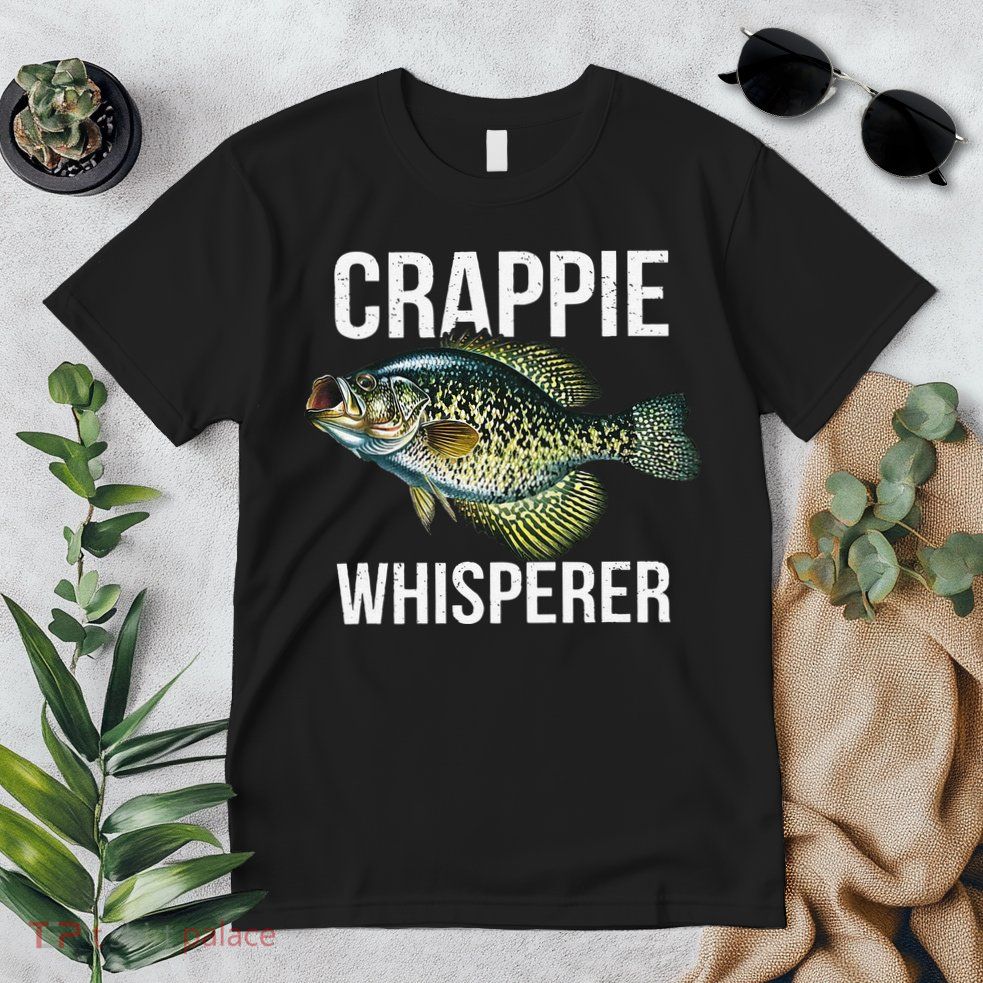 Crappie Whisperer Crappie Fishing Gift Premium T-Shirt