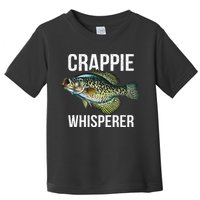 Crappie Whisperer Crappie Fishing Gift Toddler T-Shirt