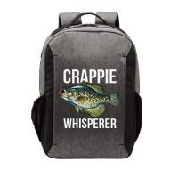 Crappie Whisperer Crappie Fishing Gift Vector Backpack