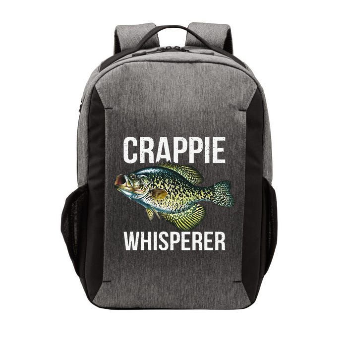 Crappie Whisperer Crappie Fishing Gift Vector Backpack