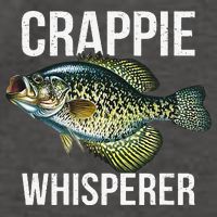 Crappie Whisperer Crappie Fishing Gift Vector Backpack