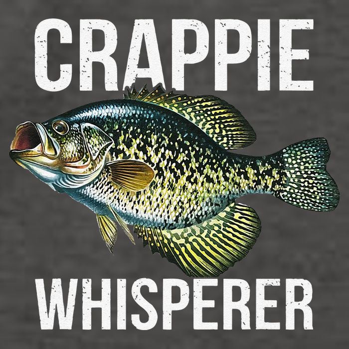Crappie Whisperer Crappie Fishing Gift Vector Backpack