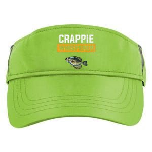 Crappie Whisperer Crappie Fishing Adult Drive Performance Visor