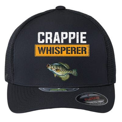Crappie Whisperer Crappie Fishing Flexfit Unipanel Trucker Cap