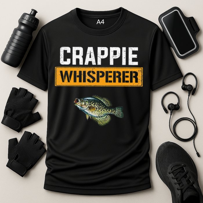 Crappie Whisperer Crappie Fishing Performance Shirt