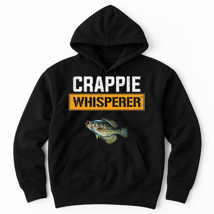 Crappie Whisperer Crappie Fishing Hoodie