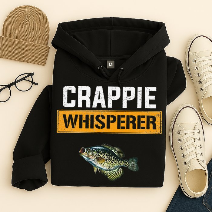 Crappie Whisperer Crappie Fishing Hoodie