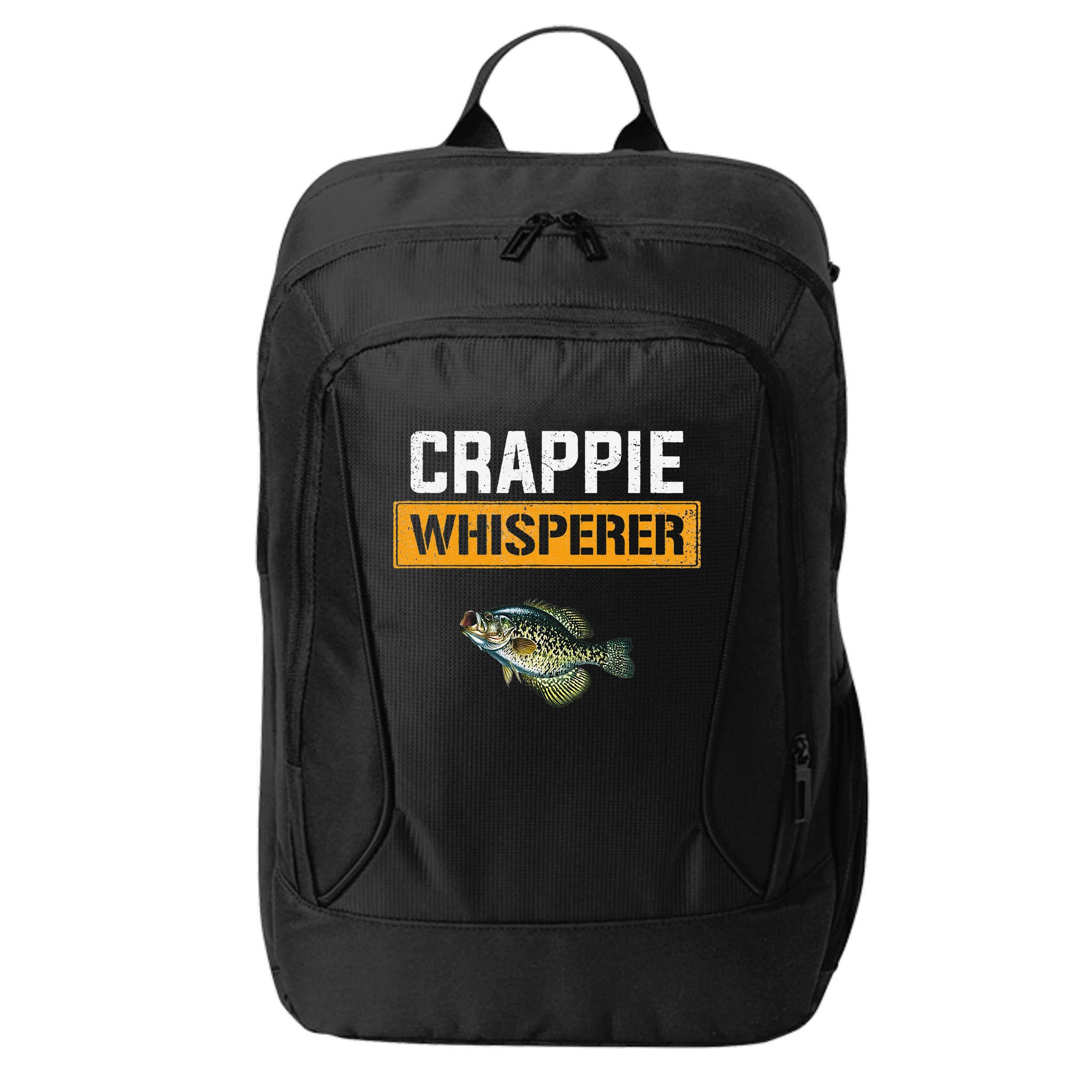 Crappie Whisperer Crappie Fishing City Backpack