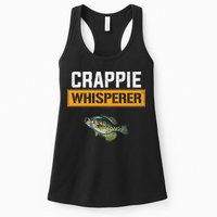 Crappie Whisperer Crappie Fishing Womens Tank Top