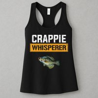Crappie Whisperer Crappie Fishing Womens Tank Top