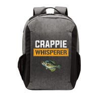 Crappie Whisperer Crappie Fishing Vector Backpack