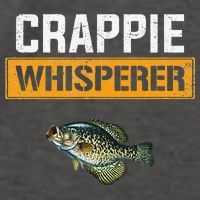 Crappie Whisperer Crappie Fishing Vector Backpack