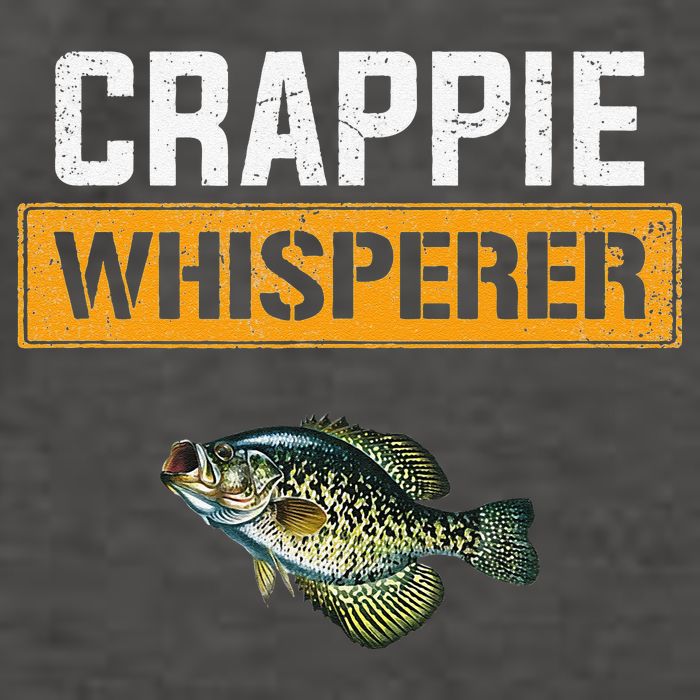 Crappie Whisperer Crappie Fishing Vector Backpack