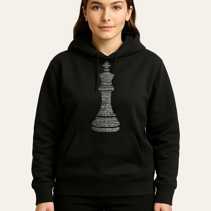 Chess Words Chess Club Chess Player Chess Lover Hoodie