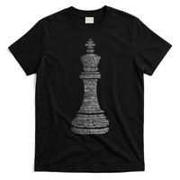 Chess Words Chess Club Chess Player Chess Lover T-Shirt