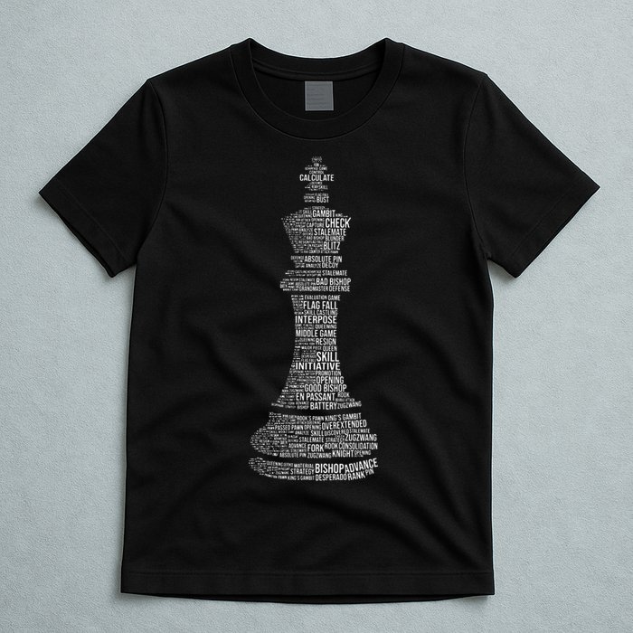 Chess Words Chess Club Chess Player Chess Lover T-Shirt