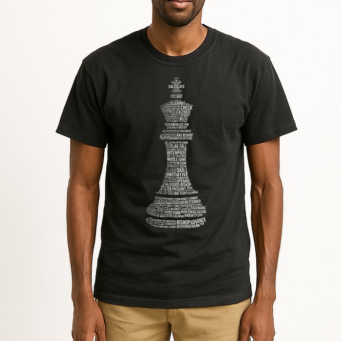 Chess Words Chess Club Chess Player Chess Lover Tall T-Shirt