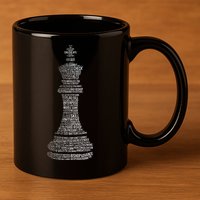 Chess Words Chess Club Chess Player Chess Lover 11oz C Handle Ceramic Mug
