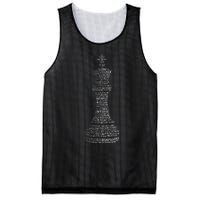 Chess Words Chess Club Chess Player Chess Lover Mesh Reversible Basketball Jersey Tank