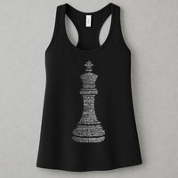 Chess Words Chess Club Chess Player Chess Lover Womens Tank Top