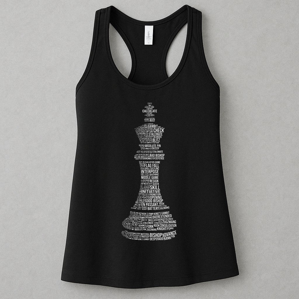 Chess Words Chess Club Chess Player Chess Lover Womens Tank Top
