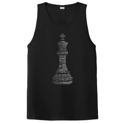 Chess Words Chess Club Chess Player Chess Lover PosiCharge Competitor Tank