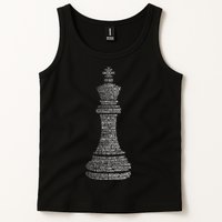 Chess Words Chess Club Chess Player Chess Lover Tank Top