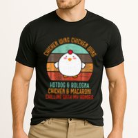 Chicken Wing Chicken Wing Song Lyric Hot Dog Bologna Cooling Performance Crew T-Shirt