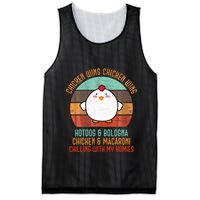 Chicken Wing Chicken Wing Song Lyric Hot Dog Bologna Mesh Reversible Basketball Jersey Tank