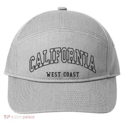 California West Coast Throwback 7-Panel Snapback Hat