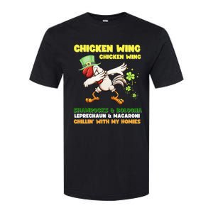 Chicken Wing Chicken Wing Song Hot Dog Bologna St Pattys Day Softstyle CVC T-Shirt